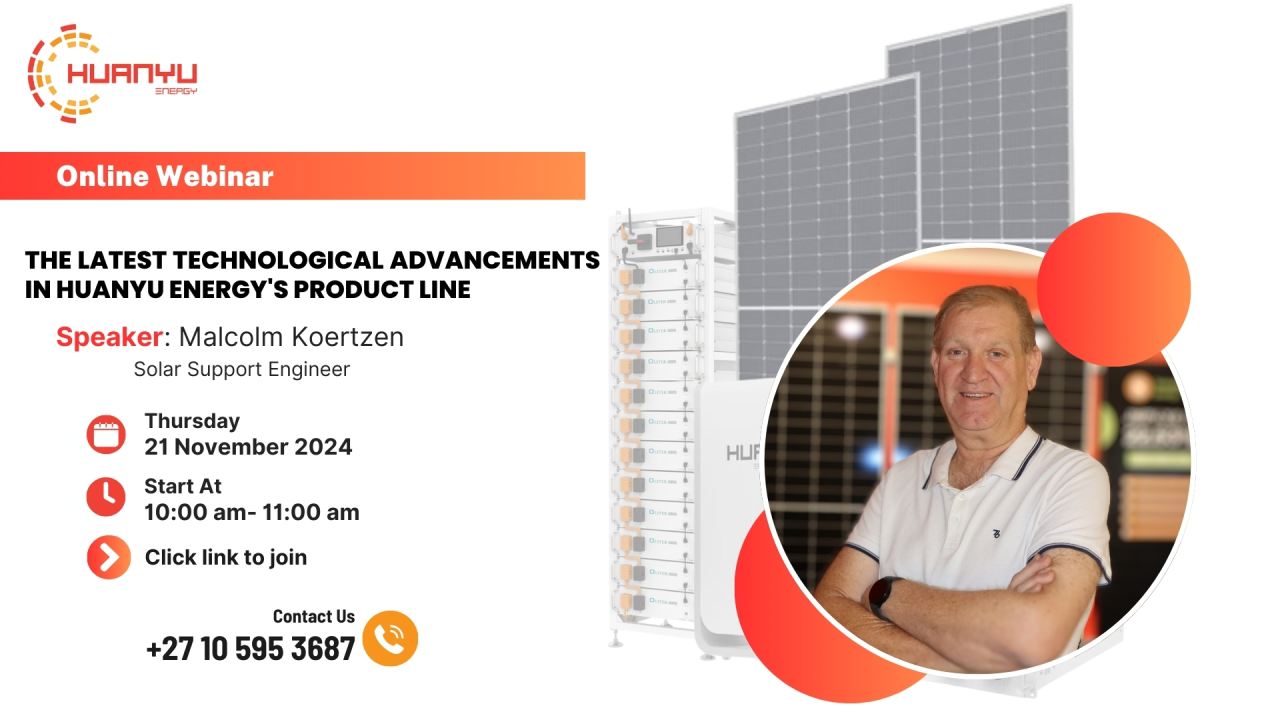 Online Webinar: The latest technological advancements